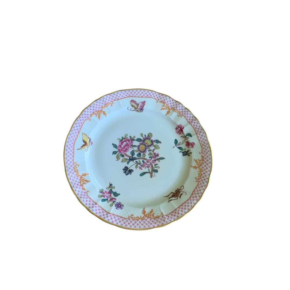 Limoge France 
Compagnie Des Indes Red by Bernardaud Salad Plate 7.5 inch - Picture 5 of 9